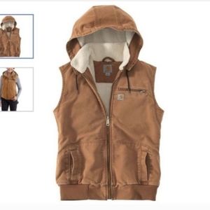 ISO Carhartt Weathered Duck Wildwood Vest Small/Xsmall